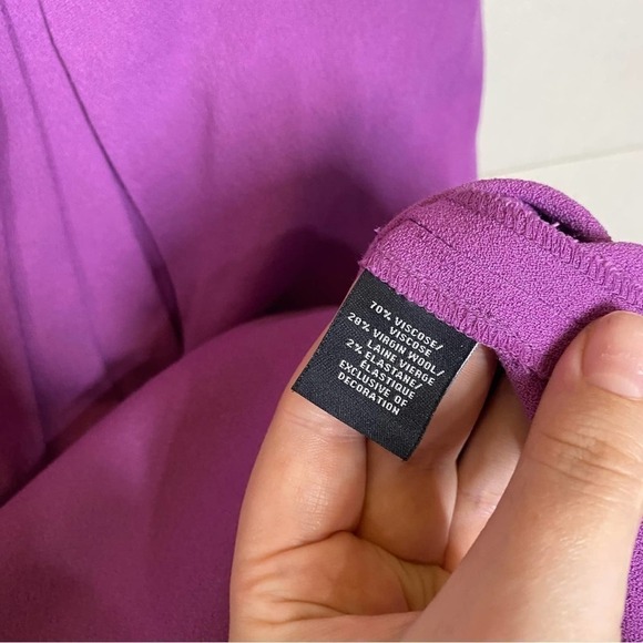 Lafayette 148 Virgin Wool Blend Dress - Picture 7 of 7